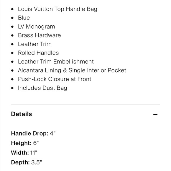 AUTHENTIC Louis Vuitton Pleaty denim bag. I purchased this bag in 2005. - Picture 17 of 17